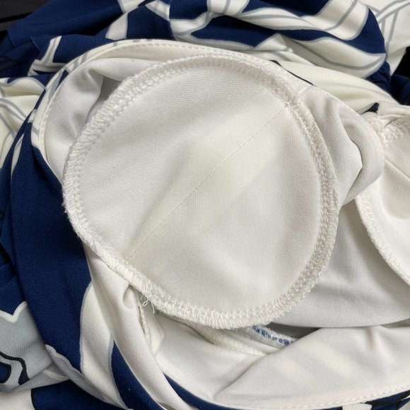 RALPH LAUREN Surplice V-Neck Cap Sleeve Pleated Waist Floral Print Dress - Picture 5 of 7